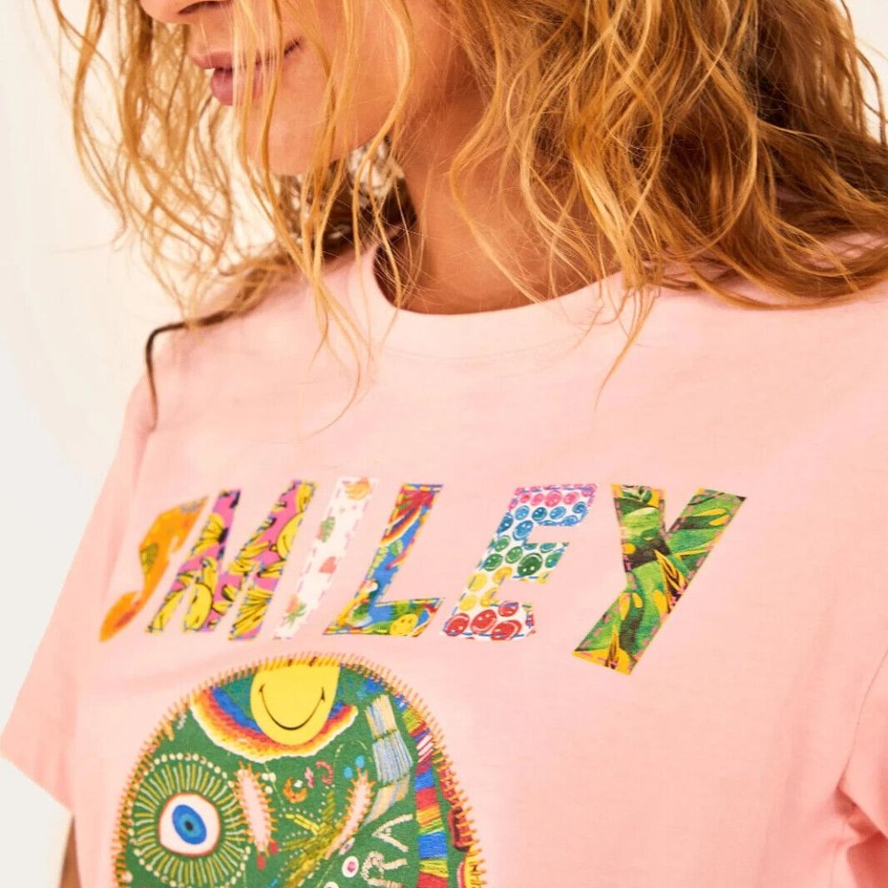 FARM Rio X Smiley Tee Tropical - Picture 3 of 7
